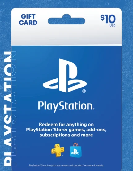 10$-US PSN Gift Card (Email Delivery)