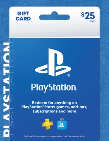 25$-US PSN Gift Card (Email Delivery)