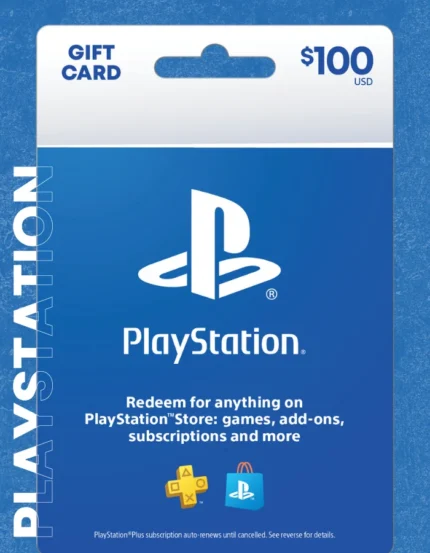 100$-US PSN Gift Card (Email Delivery) (Copy)